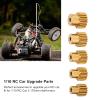 Dilwe 5pcs 32P RC Pinion Set, 12T / 13T / 14T / 15T / 16T, Mini RC Motor Gear, 3.175mm Shaft Pinion Kit with Hex Key, Pinion Gear Set for 1/10 RC Car view 3