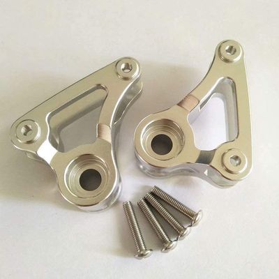 2pcs Aluminum Rear Rocker Arm Progressive-2 (90-T) Silver for Traxxas Revo E-Revo 2.0 vxl Summit Slayer Pro4X4 5358