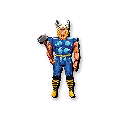 AQUARIUS Marvel Thor Toy Funky Chunky Novelty Magnet for Refrigerator, Locker, Whiteboard & Game Room Officially Licensed Merchandise & Collectibles