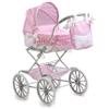 JC Toys | Berenguer Boutique | Royal Baby Doll Pram | Pink | Ages 3+ view 1