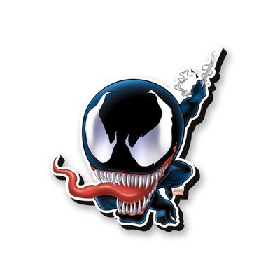 AQUARIUS Venom Chibi Funky Chunky Novelty Magnet for Refrigerator, Locker, Whiteboard & Game Room Officially Licensed Merchandise & Collectibles