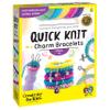 Creativity for Kids Quick Knit Charm Bracelets - Create 10 DIY Friendship Bracelets, Kids Jewelry Making Kit view 1