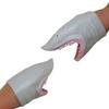 NOVELTY GIANT WWW.NOVELTYGIANT.COM Set Of 2 Silicone Great White Megalodon Shark Hand Puppet view 2