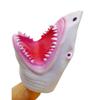 NOVELTY GIANT WWW.NOVELTYGIANT.COM Set Of 2 Silicone Great White Megalodon Shark Hand Puppet view 4