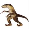 Fun Costumes Kid's Velociraptor Costume Child Dinosaur Costume Raptor Bodysuit, Headpiece X-Small view 1