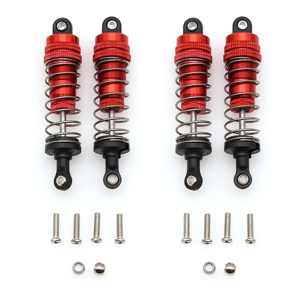 RC 144001 1/14 RC Car Spare Parts Swing Arm C Seat Vehicle Bottom Motor Reduction Gear Cover Shock Rbers Tire Plastic - (Color: Shock Rber1)