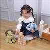 Apricot Lamb Toys Plush Green Dinosaur Triceratops Stuffed Animal Soft Cuddly Perfect for Child (Green Dino,9 Inches) view 4