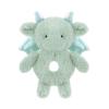 Apricot Lamb Baby Dragon Dinosaur Soft Rattle Toy, Plush Stuffed Animal for Newborn Soft Hand Grip Shaker Over 0 Months (Dragon, 6 Inches) view 1