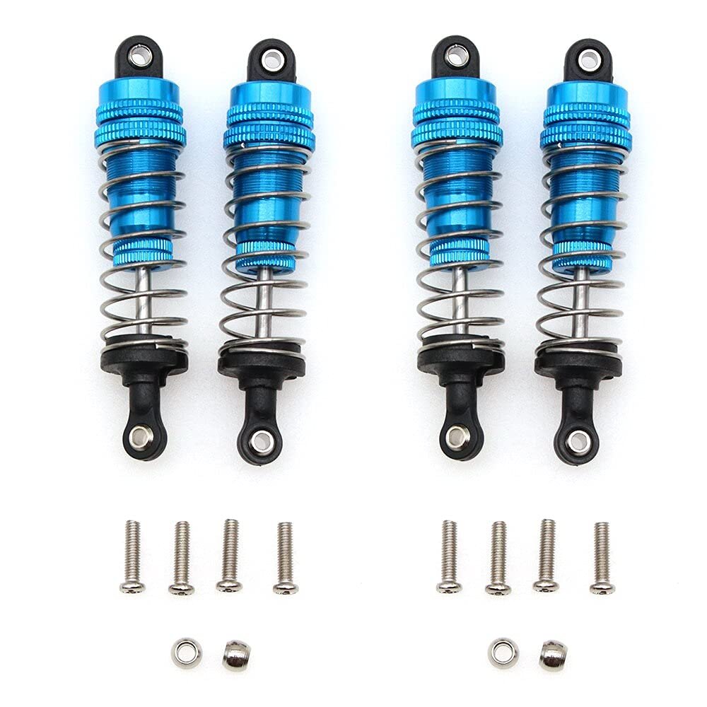 RC 144001 1/14 RC Car Spare Parts Swing Arm C Seat Vehicle Bottom Motor Reduction Gear Cover Shock Rbers Tire Plastic - (Color: Shock Rber2)