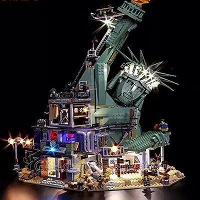 Brick Shine Light Kit for Welcome to Apocalypseburg 70840 (Model Set is not Included) (Classic)