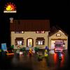 Brick Shine Light Kit for The Simpsons House 71006 (Model Set is not Included) (Classic) view 2