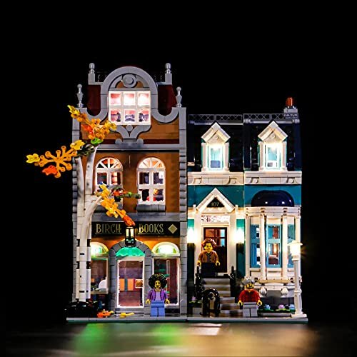 Brick Shine Light Kit for Bookshop 10270 (Model Set is not Included) (Classic)