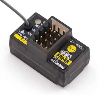 GoolRC Flysky FGr4B Receiver 2.4GHz 4 Channel Receiver for Flysky AFHDS3 PL18 NB4 NB4 Lite Transmitter