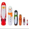 Lorveelo Santa Claus Nesting Dolls - Christmas Snowman Matryoshka Doll Handmade Wooden Dolls for Children Kids Christmas Birthday Decoration Halloween Wishing Gift,Set of 6 view 3