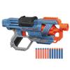 Nerf Elite 2.0 Commander RC-6 Blaster, 12 Elite Darts, 6-Dart Rotating Drum, Tactical Rails, Barrel and Stock Attachment Points view 1
