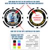 DA VINCI 50 Custom Business Card Poker Chips: Put Your Image, Logo, Contact Information on a chip and add Your own Text - Full Color 11.5 gram Poker Chips (Black) view 2