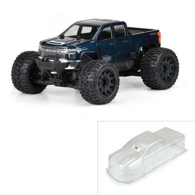 Pro-Line Racing 2021 Chevy Silverado Clear Body E-REVO 2.0 & MAXX PRO358200 Car/Truck Bodies Wings & Decals