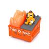100% Soft This is Fine Dumpster Fire Vinyl Figure view 4