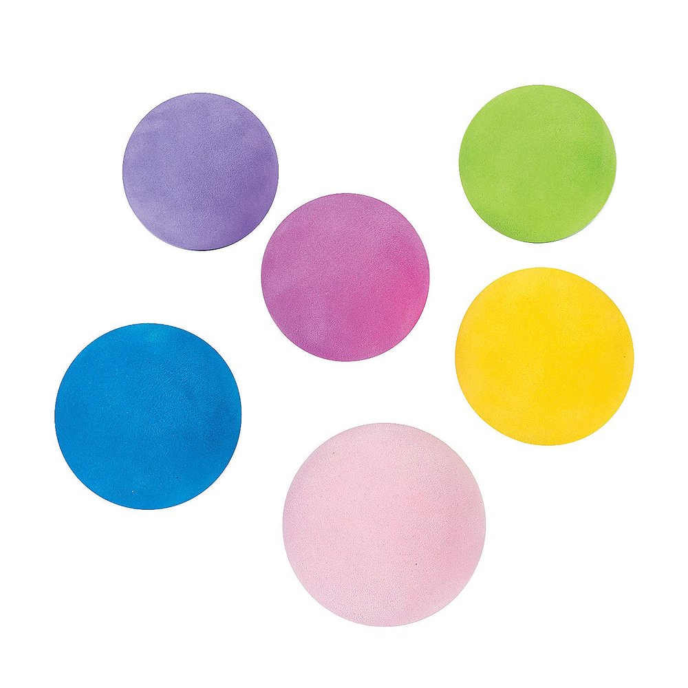 Fun Express Bright Foam Balls - 12 Pieces