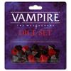 Renegade Games Studios Vampire: The Masquerade Dice Set - for Vampire: The Masquerade Roleplaying Game, New 5th Edition Dice Set view 1