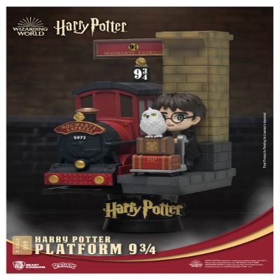 Beast Kingdom Harry Potter: Platform 9 DS-099 D-Stage 6 Inch Statue,Multicolor
