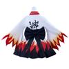 1791's lady Rengoku Kyoujurou Costumes Hashibira Inosuke Cosplay Kimono Cosplay Outfit Black Halloween Party (Rengoku Kyoujurou, S) view 3