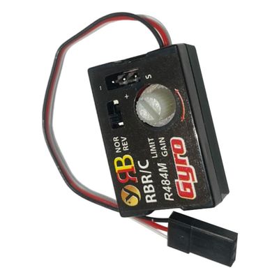 segolike SMM System R484 Sensitivity Drive Drifting Gyro Module Mini Gyro Control Gyro 4-6V Replacement for WPL D12 RC Model Toy