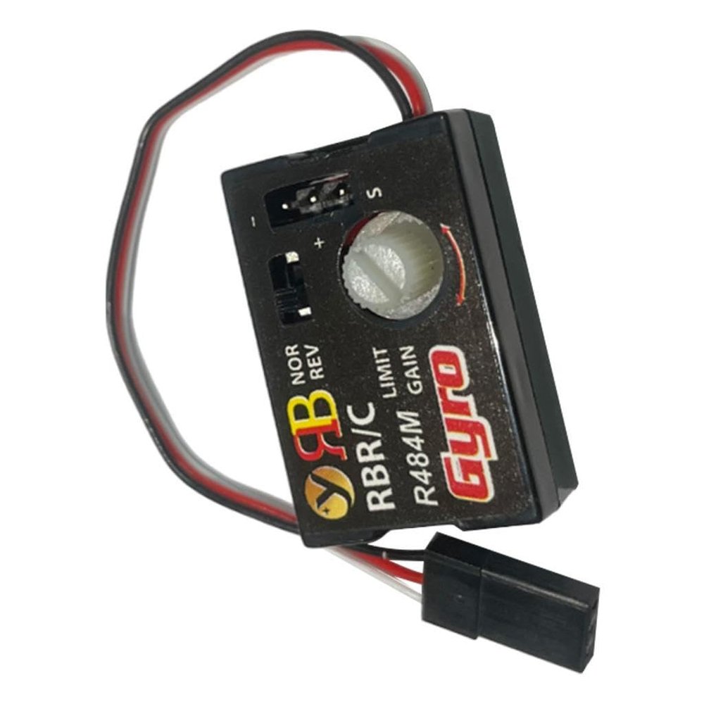 segolike SMM System R484 Sensitivity Drive Drifting Gyro Module Mini Gyro Control Gyro 4-6V Replacement for WPL D12 RC Model Toy