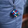 Rubik's Cube 3 x 3 Key Ring  Colourful Puzzle Game Rubik's  Mini Puzzle 3x3 Orginial Colour Matching  Classic Cube Problem Solving  Mini Version  6064001  Children's Toy 8 Years and Above view 3