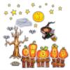 Story Time Felts Five Little Pumpkins 28 PC Felt Flannel Board Set PRECUT Halloween Made in The USA view 1