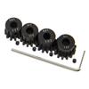 ShareGoo Mod 1 Hardened Steel M1 Pinion Gear Sets 11T 12T 13T 14T fit 5mm RC Motor Shaft Compatible with Arrma Traxxas Axial HSP Redcat Losi 1/8 1/10 Scale RC Car Truck Buggy view 2