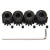 ShareGoo Mod 1 Hardened Steel M1 Pinion Gear Sets 11T 12T 13T 14T fit 5mm RC Motor Shaft Compatible with Arrma Traxxas Axial HSP Redcat Losi 1/8 1/10 Scale RC Car Truck Buggy view 3