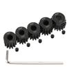 5Pack ShareGoo Steel 48P 3.175mm Pinion Gear Sets 13T 14T 15T 16T 17T fit 3.175mm (1/8-Inch) Shaft Compatible with Arrma HPI Kyosho Losi Axial Traxxas Tamiya Associated 1/10 RC Car Monster Truck Buggy view 2