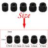 5Pack ShareGoo Steel 32P 5mm Pinion Gear Sets 13T 14T 15T 16T 17T fit 5mm Shaft Compatible with HPI Kyosho Losi Axial Traxxas Tamiya 1/8 1/10 RC Car Monster Truck Buggy view 4