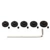 5Pack ShareGoo Steel 48P 3.175mm Pinion Gear Sets 28T 29T 30T 31T 32T fit 3.175mm (1/8-Inch) Shaft Compatible with Arrma HPI Kyosho Losi Axial Traxxas Tamiya Associated 1/10 RC Car Monster Truck Buggy view 2