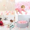 STARBOLO Ball Pit Balls for Toddlers - 100pcs - Crush Proof Plastic Children's Toy Balls Pink Ocean Balls for Birthday Party Games Pool,2.2-Inch view 4