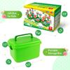 YEEBAY Flower Garden Building Toys for Girls Age 3, 4, 5, 6, 7 Year Old - STEM Gardening Toys for Kids - Stacking Game for Toddlers Play Set - Educational Activity for Preschool (148 PCS) view 4