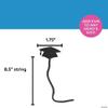 Fun Express Assorted Color Graduation Mortarboard Hat Sticky Toys - 1.75", 72 Pieces - Perfect Party Favor & Keepsake view 3