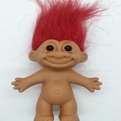 Troll Doll Red Hair 5 inch