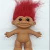 Troll Doll Red Hair 5 inch view 1