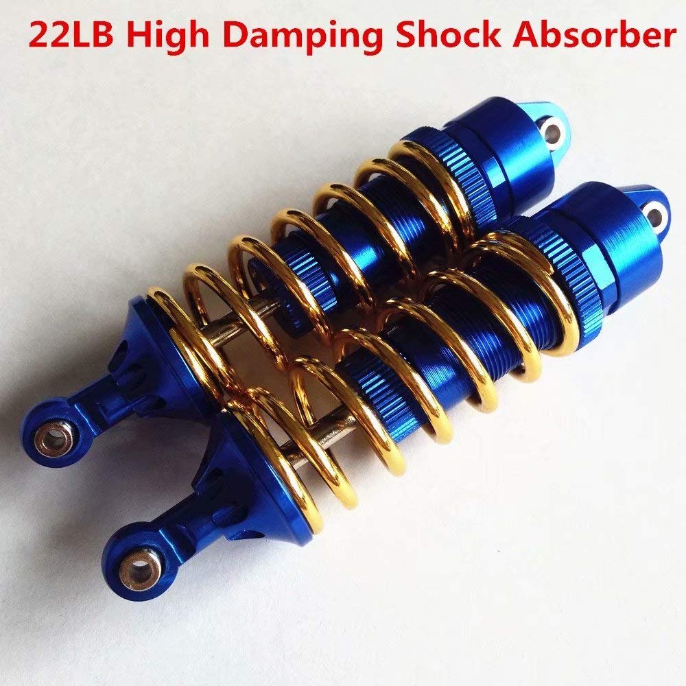 2pcs Aluminum High Damping Shock Absorber 22LB Filled Oil for Traxxas 1/10 RC REVO E-REVO E-REVO 2.0 Summit 5460