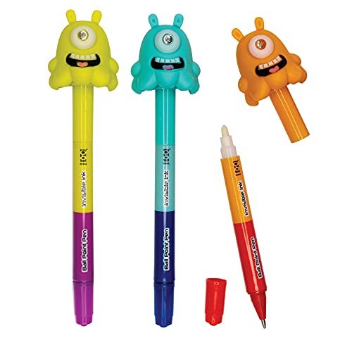 ToyPlaya Alien Eye UV Spy Pens 6X pcs