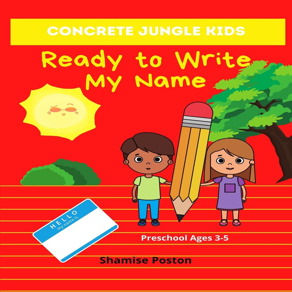 Concrete Jungle Kids Ready to Write My Name