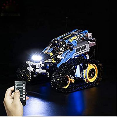Brick Shine Light Kit for Technic Remote-Controlled Stunt Racer 42095 (Model Set is not Included) (Remote)