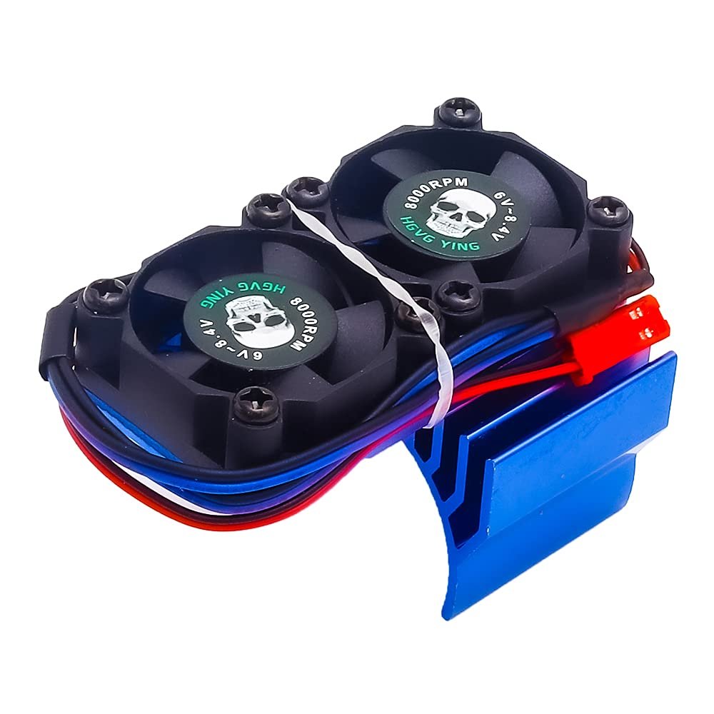 c car Motor Heat-Sink for 1/10 Scale 540 550 Engine 36mm traxxas brushless Motor 6s esc