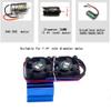 c car Motor Heat-Sink for 1/10 Scale 540 550 Engine 36mm traxxas brushless Motor 6s esc view 2