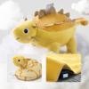 TUMAMA Stuffed Toys,Hanging Reversible Dinosaur & Egg Plushies Set for Easter Decoration Baby Gym Carseat Crib,Soft Plush Animal Toy for Kids Toddlers Boys Girls,3PCS view 2