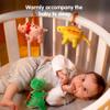 TUMAMA Stuffed Toys,Hanging Reversible Dinosaur & Egg Plushies Set for Easter Decoration Baby Gym Carseat Crib,Soft Plush Animal Toy for Kids Toddlers Boys Girls,3PCS view 4