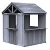 Jack & June Cedar Wood Playhouse with Built-in Countertop and Sliding Barn Door  Adorable, Durable, and Perfect for Imaginative Play  Ideal for Kids of All Ages! view 1