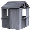 Jack & June Cedar Wood Playhouse with Built-in Countertop and Sliding Barn Door  Adorable, Durable, and Perfect for Imaginative Play  Ideal for Kids of All Ages! view 2